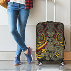 Maori Hei Tiki Tribal Tattoo Luggage Cover