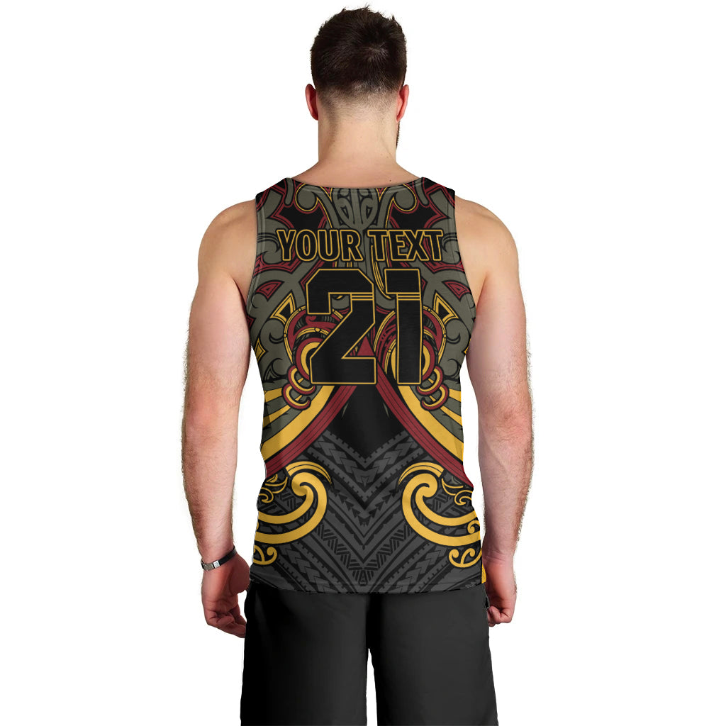 Maori Hei Tiki Tribal Tattoo Men Tank Top
