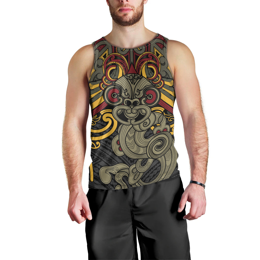 Maori Hei Tiki Tribal Tattoo Men Tank Top