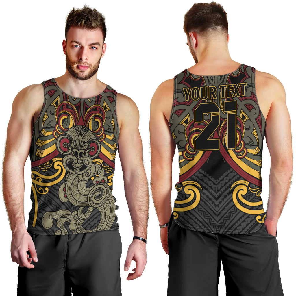 Maori Hei Tiki Tribal Tattoo Men Tank Top