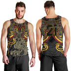 Maori Hei Tiki Tribal Tattoo Men Tank Top