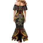 Maori Hei Tiki Tribal Tattoo Mermaid Dress