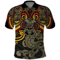 Maori Hei Tiki Tribal Tattoo Polo Shirt