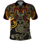 Maori Hei Tiki Tribal Tattoo Polo Shirt
