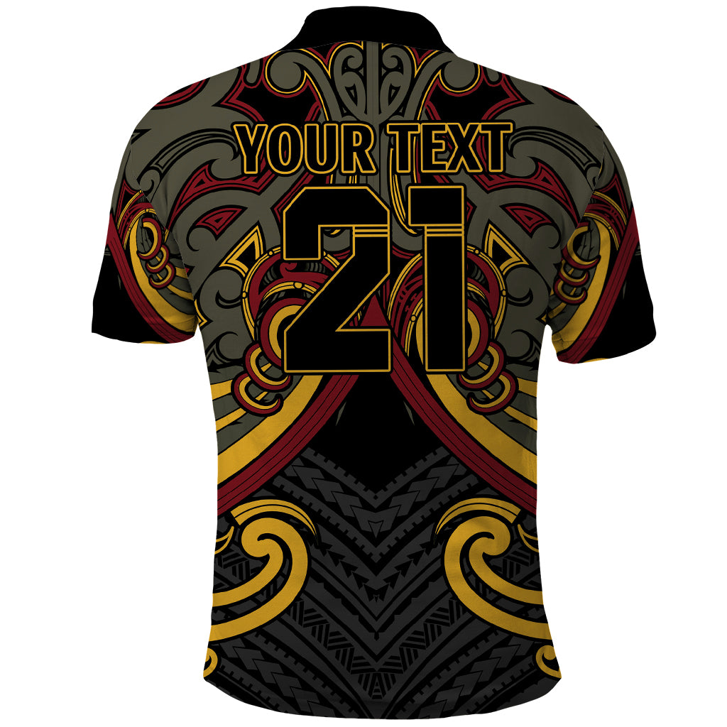 Maori Hei Tiki Tribal Tattoo Polo Shirt