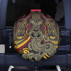 Maori Hei Tiki Tribal Tattoo Spare Tire Cover