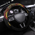 Maori Hei Tiki Tribal Tattoo Steering Wheel Cover