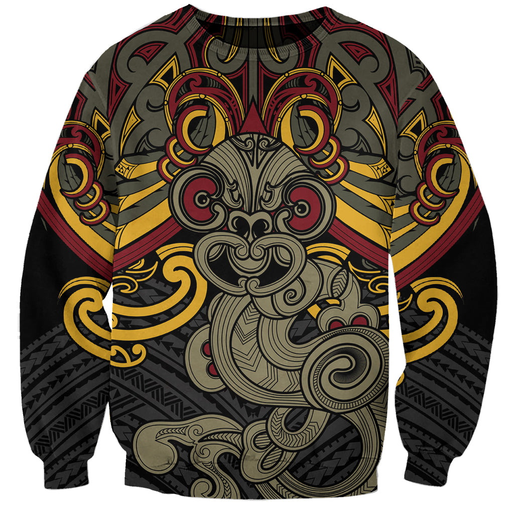Maori Hei Tiki Tribal Tattoo Sweatshirt