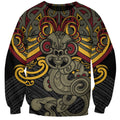 Maori Hei Tiki Tribal Tattoo Sweatshirt