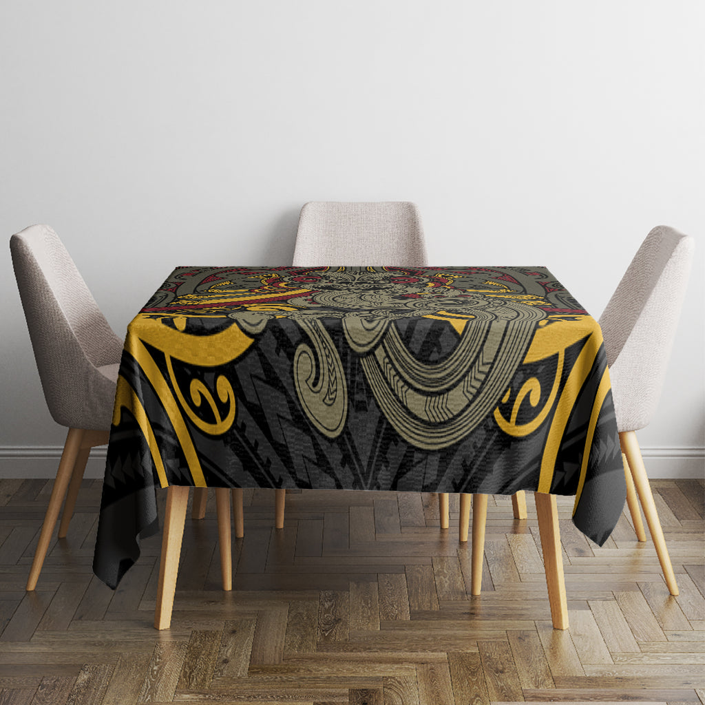 Maori Hei Tiki Tribal Tattoo Tablecloth