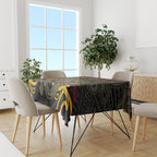 Maori Hei Tiki Tribal Tattoo Tablecloth