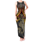 Maori Hei Tiki Tribal Tattoo Tank Maxi Dress