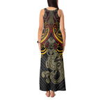 Maori Hei Tiki Tribal Tattoo Tank Maxi Dress