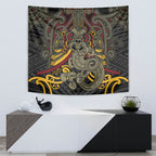 Maori Hei Tiki Tribal Tattoo Tapestry