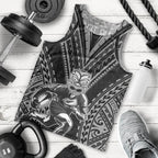 Custom New Zealand Rugby Men Tank Top Maori All Black Warrior Tribal Tattoo