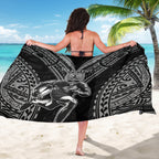 Custom New Zealand Rugby Sarong Maori All Black Warrior Tribal Tattoo