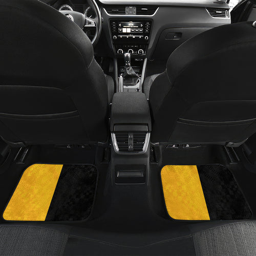 Custom New Zealand and Australia Rugby Car Mats Kangroo and Maori Warrior Together