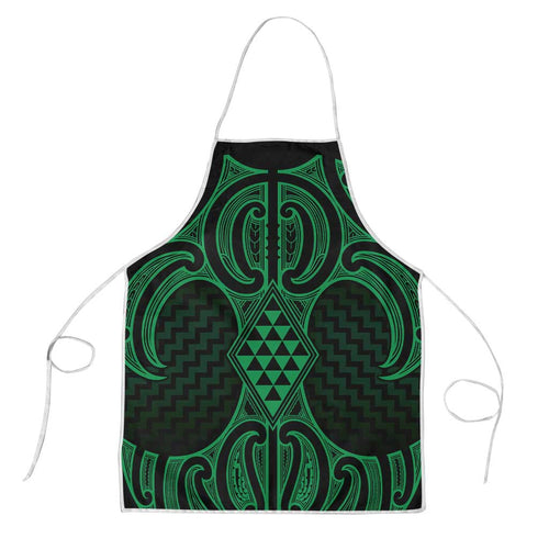 Kakariki Maori Ta Moko Poutama Art Apron - Aussie Hoodie
