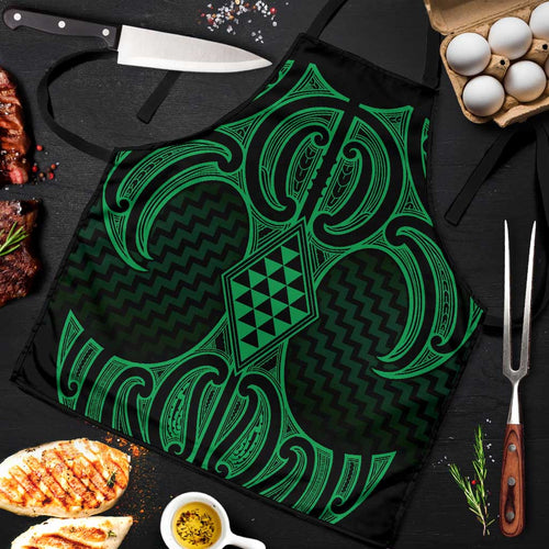 Kakariki Maori Ta Moko Poutama Art Apron - Aussie Hoodie
