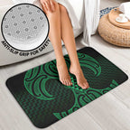 Kakariki Maori Ta Moko Poutama Art Bathroom Set - Aussie Hoodie