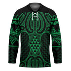 Kakariki Maori Ta Moko Poutama Art Hockey Jersey - Aussie Hoodie