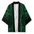 Kakariki Maori Ta Moko Poutama Art Kimono - Aussie Hoodie