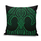 Kakariki Maori Ta Moko Poutama Art Pillow Cover - Aussie Hoodie