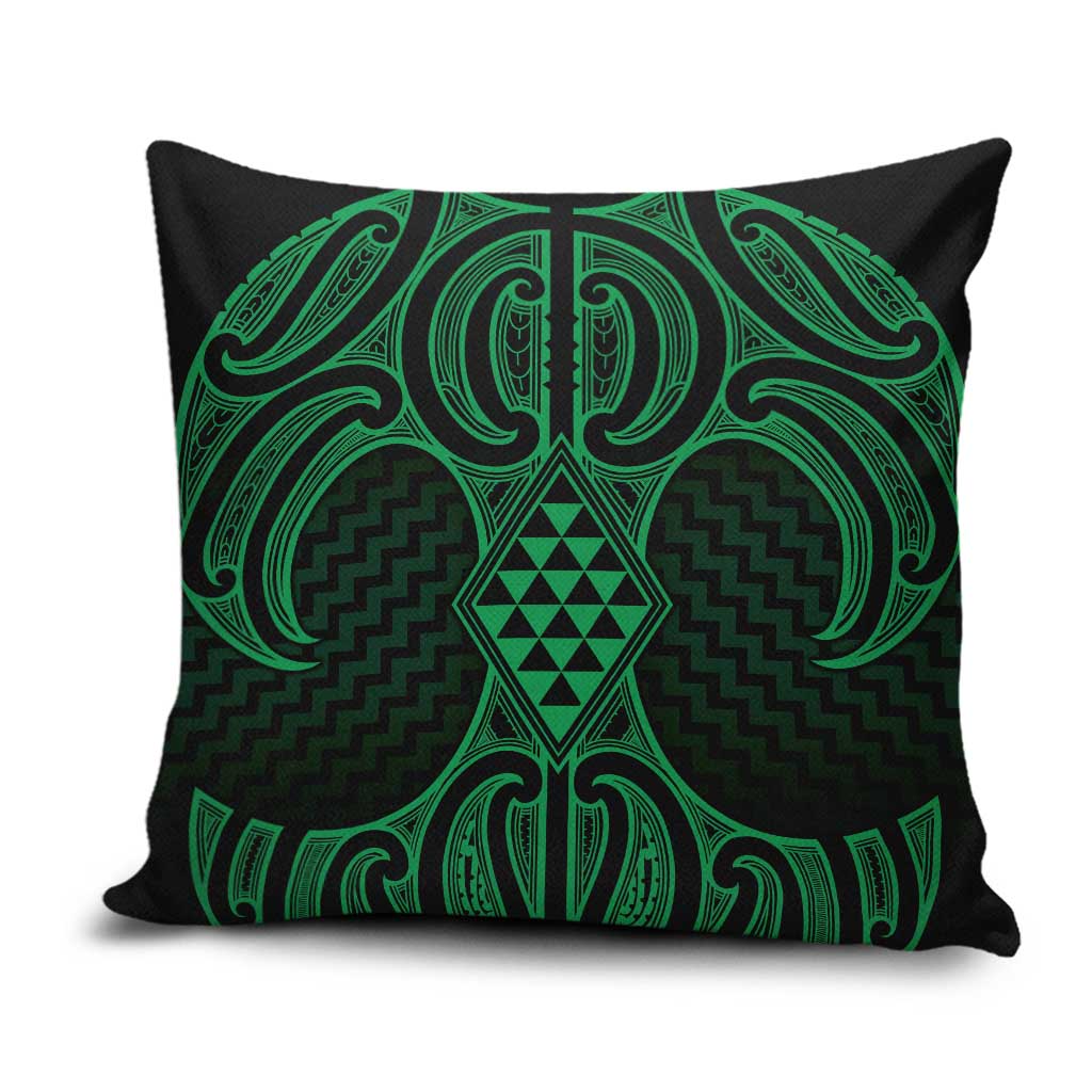 Kakariki Maori Ta Moko Poutama Art Pillow Cover - Aussie Hoodie