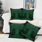 Kakariki Maori Ta Moko Poutama Art Pillow Cover - Aussie Hoodie