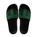 Kakariki Maori Ta Moko Poutama Art Slide Sandals - Aussie Hoodie