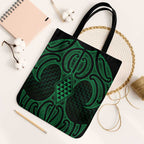 Kakariki Maori Ta Moko Poutama Art Tote Bag - Aussie Hoodie
