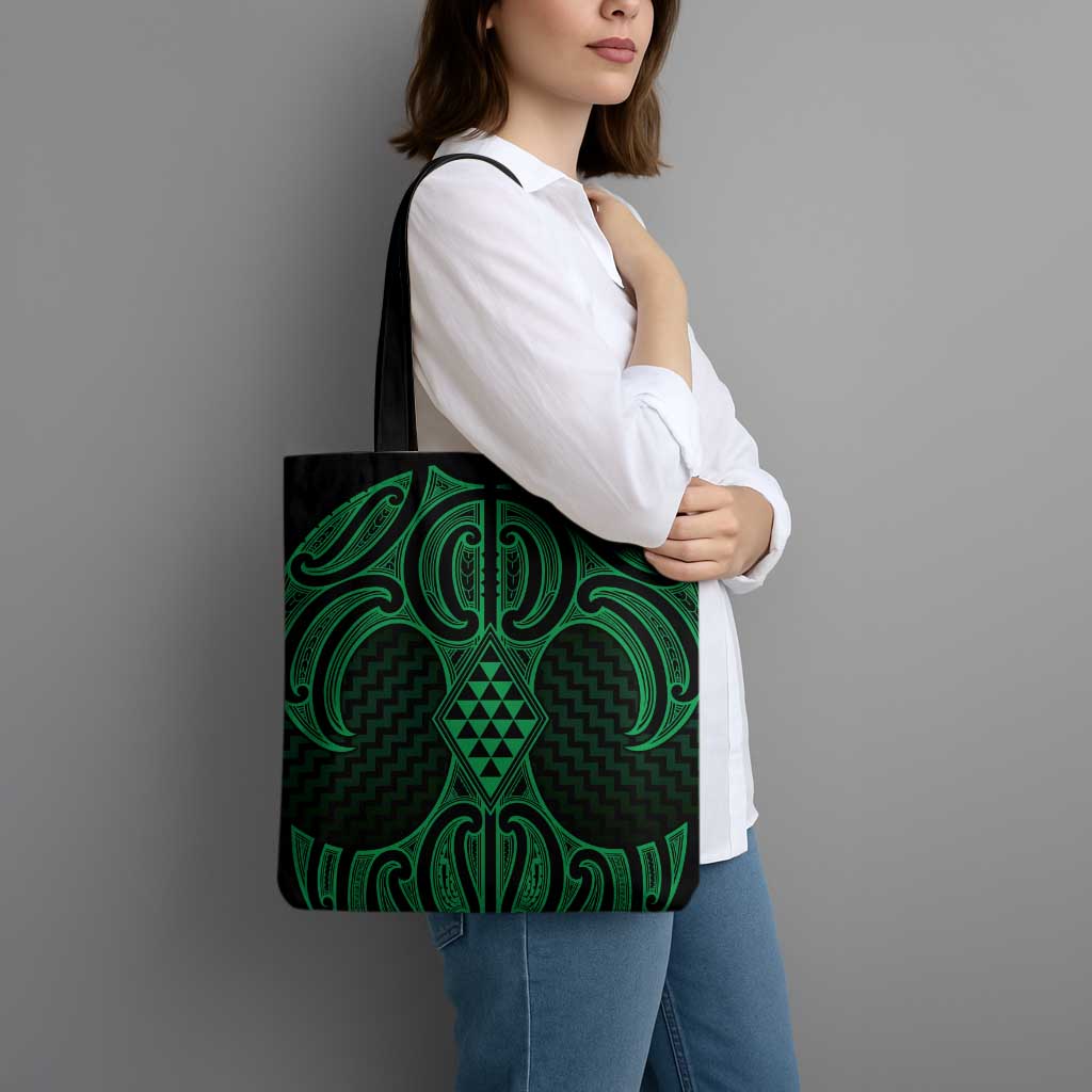 Kakariki Maori Ta Moko Poutama Art Tote Bag - Aussie Hoodie