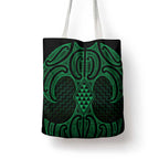 Kakariki Maori Ta Moko Poutama Art Tote Bag - Aussie Hoodie
