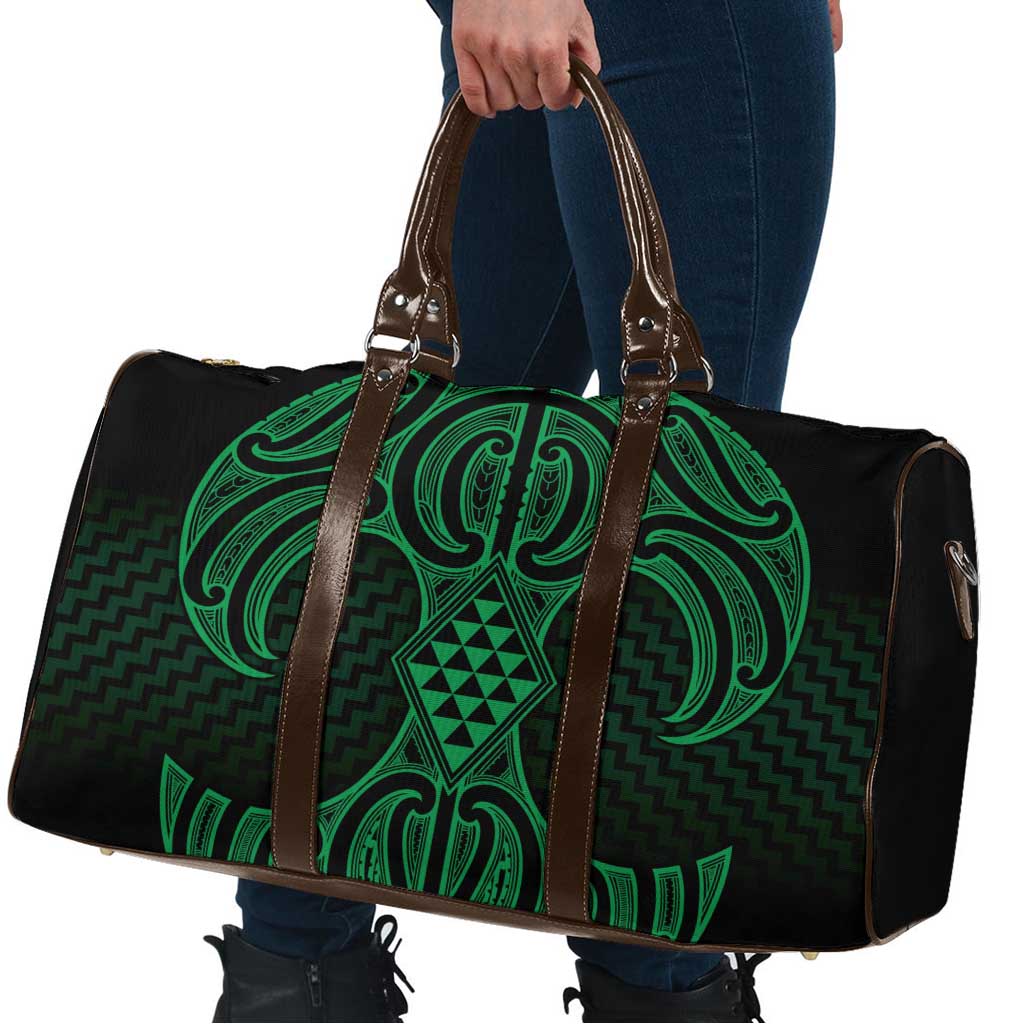 Kakariki Maori Ta Moko Poutama Art Travel Bag - Aussie Hoodie