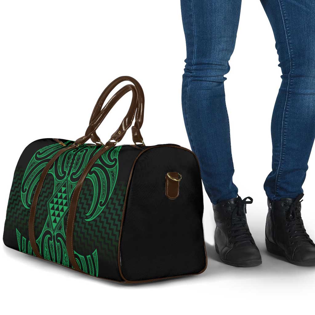 Kakariki Maori Ta Moko Poutama Art Travel Bag - Aussie Hoodie