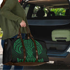 Kakariki Maori Ta Moko Poutama Art Travel Bag - Aussie Hoodie