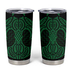 Kakariki Maori Ta Moko Poutama Art Tumbler Cup