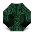 Kakariki Maori Ta Moko Poutama Art Umbrella - Aussie Hoodie