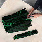 Kakariki Maori Ta Moko Poutama Art Umbrella - Aussie Hoodie