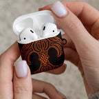 Karaka Maori Ta Moko Poutama Art AirPods Case - Aussie Hoodie