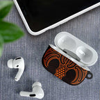 Karaka Maori Ta Moko Poutama Art AirPods Case - Aussie Hoodie