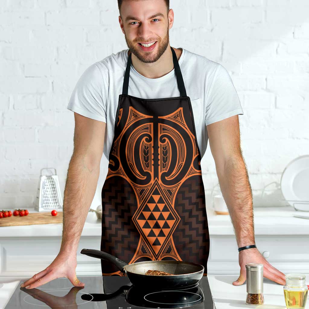 Karaka Maori Ta Moko Poutama Art Apron - Aussie Hoodie