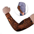 Karaka Maori Ta Moko Poutama Art Arm Sleeves - Aussie Hoodie