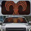 Karaka Maori Ta Moko Poutama Art Auto Sun Shade - Aussie Hoodie