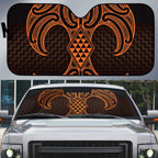 Karaka Maori Ta Moko Poutama Art Auto Sun Shade - Aussie Hoodie