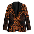 Karaka Maori Ta Moko Poutama Art Blazer - Aussie Hoodie