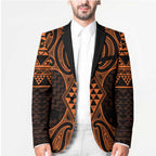 Karaka Maori Ta Moko Poutama Art Blazer - Aussie Hoodie
