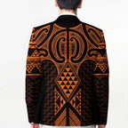 Karaka Maori Ta Moko Poutama Art Blazer - Aussie Hoodie