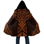 Karaka Maori Ta Moko Poutama Art Cloak - Aussie Hoodie