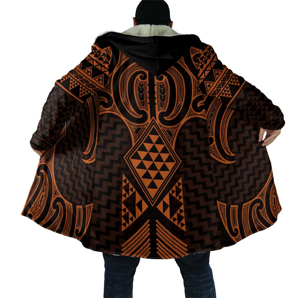 Karaka Maori Ta Moko Poutama Art Cloak - Aussie Hoodie